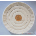 diameter 8 inch 15 ply white color Polishing buff, buffing wheel for jewelry processing machinery